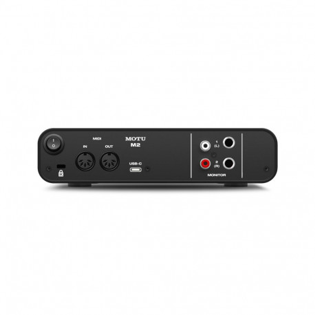 Audio Interface - MOTU M2, USB, 2 XLR Inputs, 192 kHz