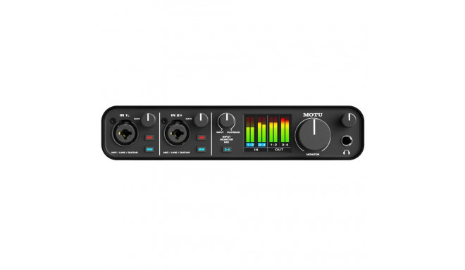 MOTU M4 - Audio Interface, USB, 2 XLR Inputs, 192 kHz