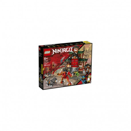 Toy Building Set - Lego 71767 Ninja Dojo Temple With Minifigures And Interactive Elements