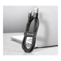 USB Cable - Baseus Cafule USB 2.0 0.5m 3A Data Transfer Black