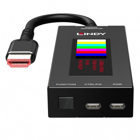 AV Signal Generator - Lindy HDMI 8K30 Signal Generator, 7680x4320@30Hz, 40Gbps