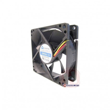 Case Fan - Chieftec 92mm Sleeve Bearing, Quiet Operation, Efficient Airflow