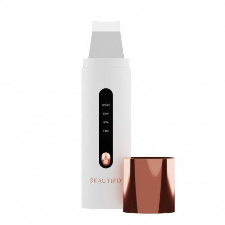 Beauty Device - Beautifly B-Scrub PRO Slim Multifunctional Skin Scrubber, White