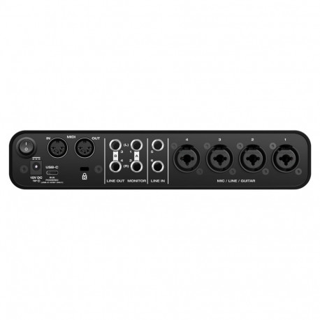 MOTU M6 - Audio Interface With 4 XLR Inputs, USB, 192 kHz