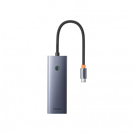 Hub 7in1 Baseus UltraJoy  USB-C - HDMI  3xUSB 3.0  PD  SD/TF (grey)