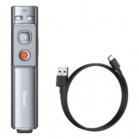 Baseus Bezvadu prezentetajs ar lazera raditaju USB/USB-C