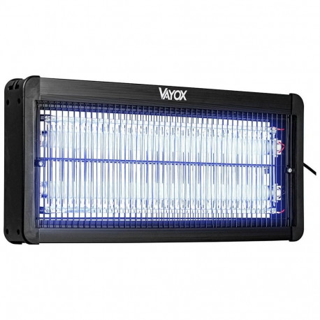 Vayox IKV-30W odu slazds un insektu lampa UVA 30W 4500V darbība 120m2 (250m2 max) (52x24x6cm) Melna