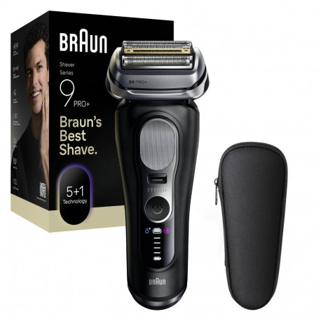 Braun habemeajaja 9600s Series 9 PRO maksimaalne tööaeg 60min märg- ja kuivkasutus Lithium Ion, must