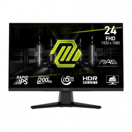 LCD MonitorMSIMAG 242F23.8"GamingMattePanel IPS1920x108016:9200Hz0.5 msColour BlackMAG242F
