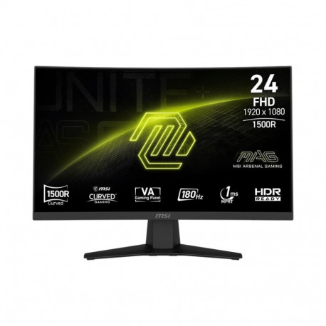 MSI monitor MAG 244C 23.6inch VA FHD Curve 1500R