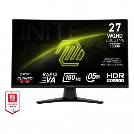 MSI monitor MAG 274CQF 27'' QHD 180Hz Rapid VA 0.5ms