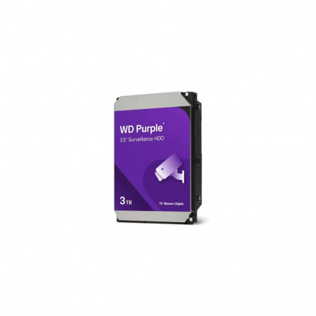 WESTERN DIGITAL PURPLE 3TB 3.5" HDD SATAIII SURVEILLANCE WD34PURZ