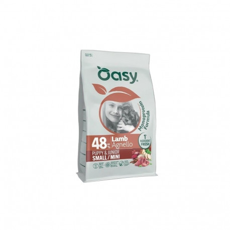OASY One Animal Protein Puppy & Junior Small/Mini Mono Lamb - dry dog food - 800g