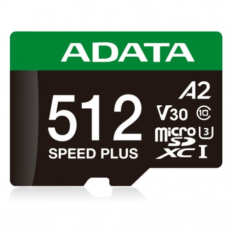 ADATA mälukaart Speed Plus MicroSDXC 512GB Class 10