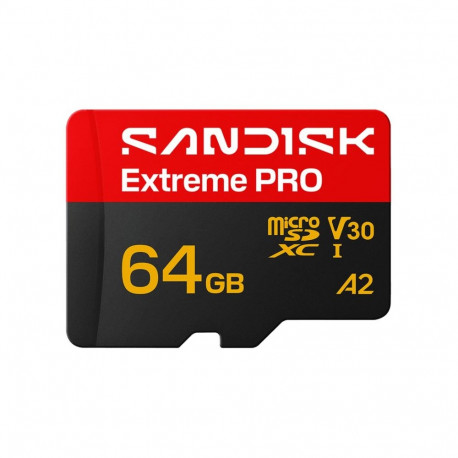 SanDisk mälukaart Extreme PRO microSD UHS-I 64GB MicroSDHC
