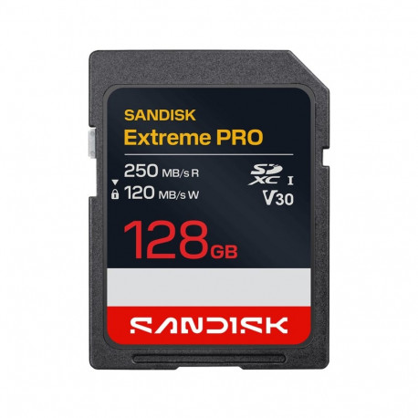 SanDisk SD-kaart Extreme PRO UHS-I 128GB SDXC