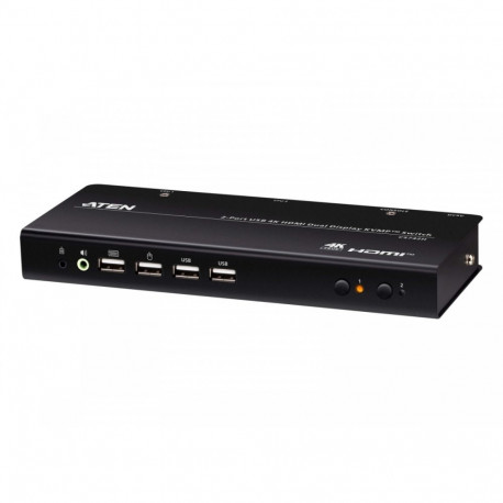 2-Port USB 4K HDMI DualDisplay KVMP