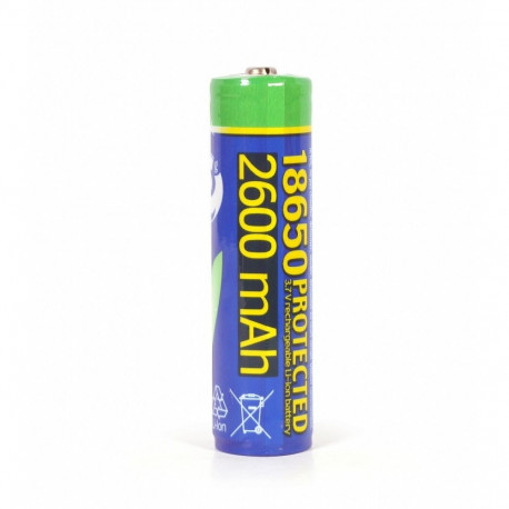 Aku tüüp 18650 Li-Ion 3,7V 2600mA