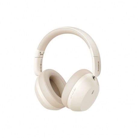 Juhtmevabad kõrvaklapid BASS 35 MAX Bluetooth 5.3, beež