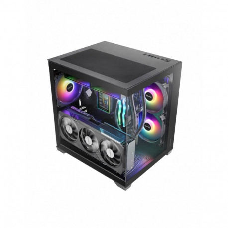 Case MARS MC-VIEW3 BLACK mATX 3xARGB