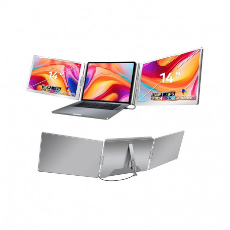 Extralink sülearvuti kahe ekraaniga monitor Smart Life 14"