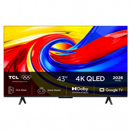 TCL P7L 43P7L TV 109.2 cm (43") 4K Ultra HD Smart TV Wi-Fi Black 400 cd/m²