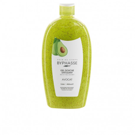 BYPHASSE GEL DE DUCHA EXFOLIANTE aguacate 750 ml