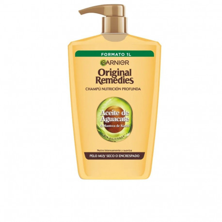 Garnier šampoon Original Remedies avokaado ja sheavõi 1000ml