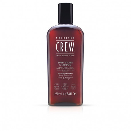 AMERICAN CREW šampoon igapäevane hõbedane 250ml