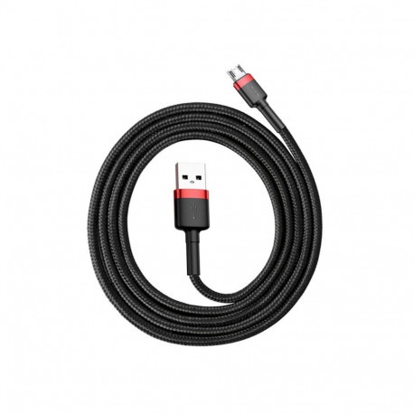 Baseus Cafule USB to microUSB Cable 2.4A 1m / red-black