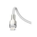 Baseus Cafule Lightning - USB-C Cable PD 20W 1m / white