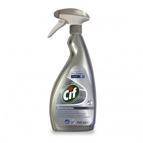 Puhastusvahend Cif Pro roostevaba teras ja klaas Stainless 750 ml