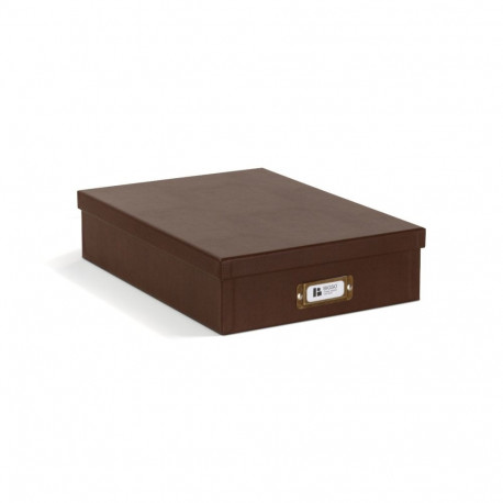 Dokumendikarp A4 Oskar Bigso Box, Recycled leather R30