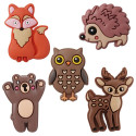 3D Sticker Forest 5pcs set