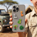 3D Sticker Jungle 5pcs set