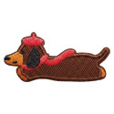 Patch dachshund 3pcs set