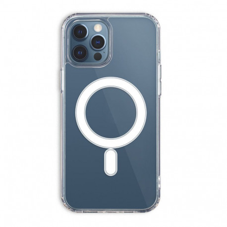 Anti Shock 1,5 mm Mag case for iPhone 17 Pro Max 6,9" / iPhone 18 Pro Max 6,9 transparent big hole