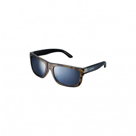 Päikeseprillid SHIMANO Brown Tortoise, Smoke Silver Mirror