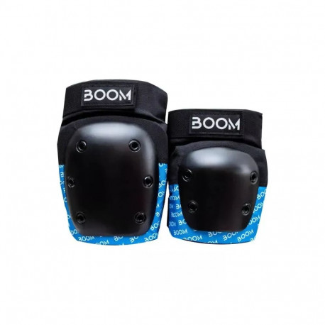 Kaitsmed BOOM Basic Double Pad Set, sinised, suurus M