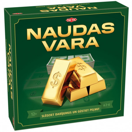 TACTIC Boardgame Money Talks In Latvian lang.