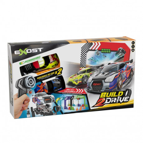 EXOST Raadioteel juhitavate autode komplekt Build 2 Drive Duo