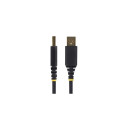 StarTech.com 3ft (1m) USB to Null Modem Serial Adapter Cable, Interchangeable DB9 Screws/Nuts, COM R