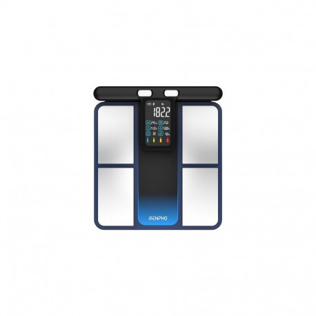 Renpho MorphoScan Rectangle Black, Stainless steel Electronic personal scale