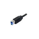 StarTech.com 3m Black SuperSpeed USB 3.0 Cable A to B - M/M