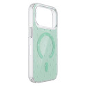 Bubble Dots Mag case for iphone 16 Pro Max 6,9" green