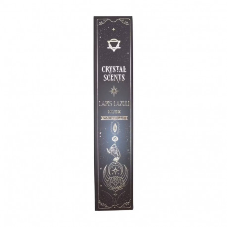 Incense - Crystal Scents Musk Incense Sticks With Lapis Lazuli Crystals