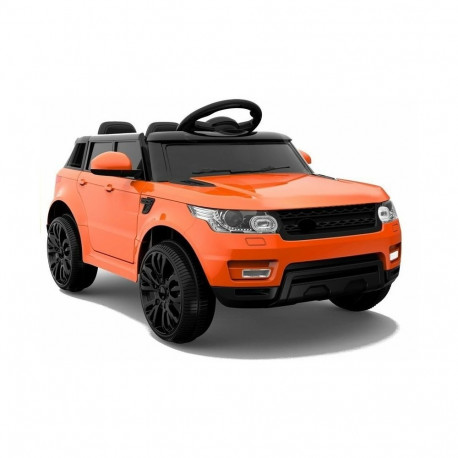 Auto na Akumulator HL1638 Dla Dzieci Światła LED MP3 Pilot Pomarańczowe