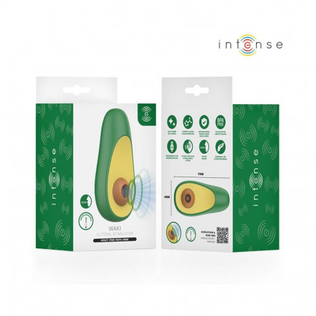 INTENSE - WAKI AVOCADO CLITORAL SUCTION STIMULATOR