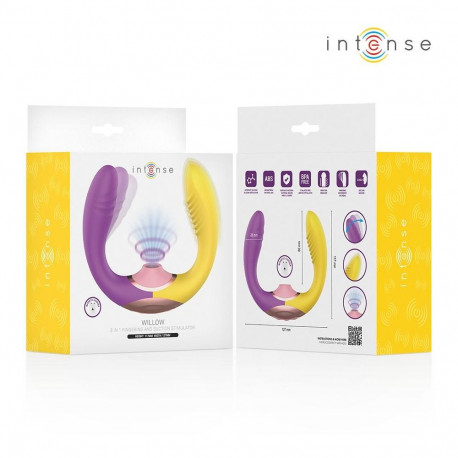 INTENSE ime- ja vibratsioonistimulaator WILLOW 3-ühes