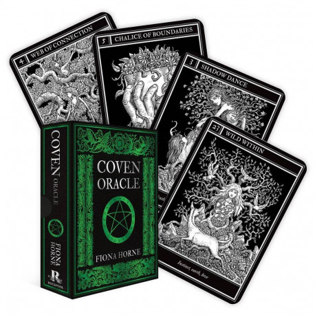 Oracle Card Deck - Coven Oracle Cards 36 Cards, 325g, 14.0 x 10.0 x 3cm